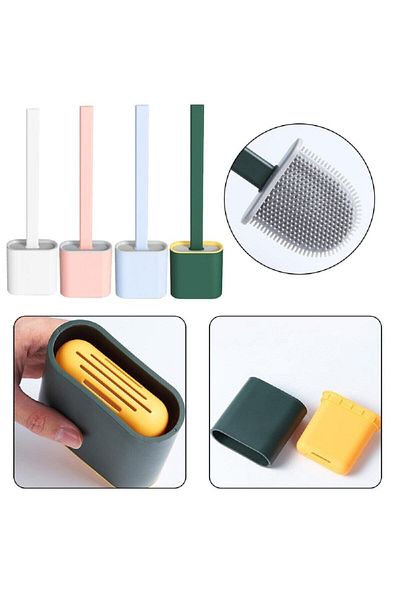 Anadolu Saray Çarşısı Perie de toaletă din silicon pliabilă - pentru baie WC