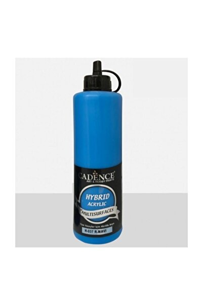 Cadence Hybrid Akrilik Multisurfaces Boya H-037 Royal Mavi 500 Ml