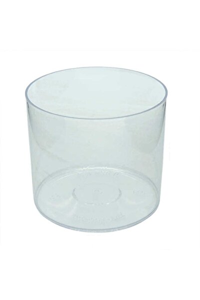 Genel Markalar Mika Silindir Şeffaf Betalık 15,5 Çap X 13,5 Cm Yükseklik
