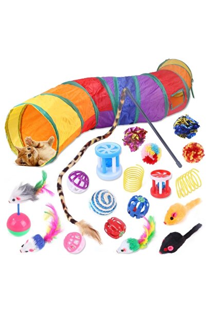 Mixpet Kedi Oyuncak Seti 20 Parça Model 13