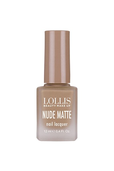 Lollis Nail Lacquer Nude Matte 03 / Nude Mat Oje 03