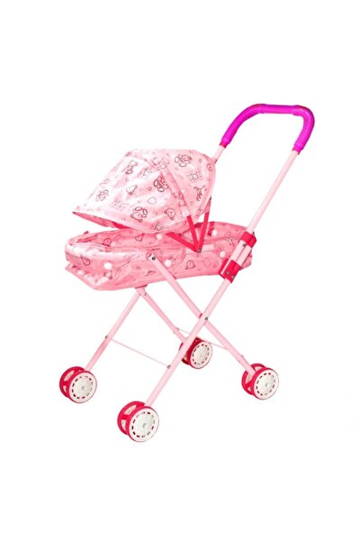 Genel Markalar Poşetli Metal Oyuncak Yatarlı Bebek Arabası