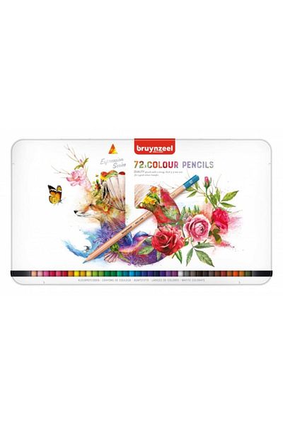 Bruynzeel Expression Series Dry Paint Pen Set 72Pcs 60312072