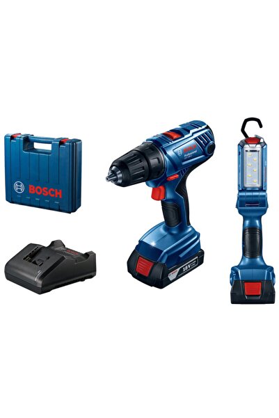 Bosch Gsr 180-lı + Glı 180 2x1.5ah Çift Akülü Delme/vidalama Makinesi - 06019...