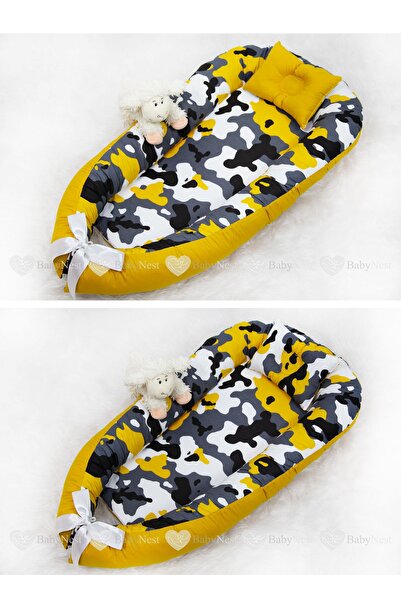 Babynest Camouflage Pattern Bed