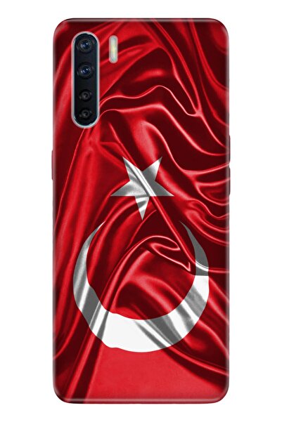 OPPO A91 Pure Modern Desenli Silikon Uyumlu Kılıf Şanlı Türk