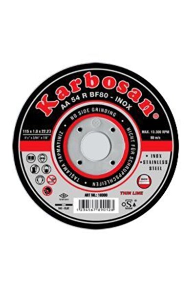 Carbosan 115 X 1.0 X 22 Inox-thinline Cutting Stone
