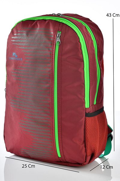 lumberjack 9455 School Backpack Red