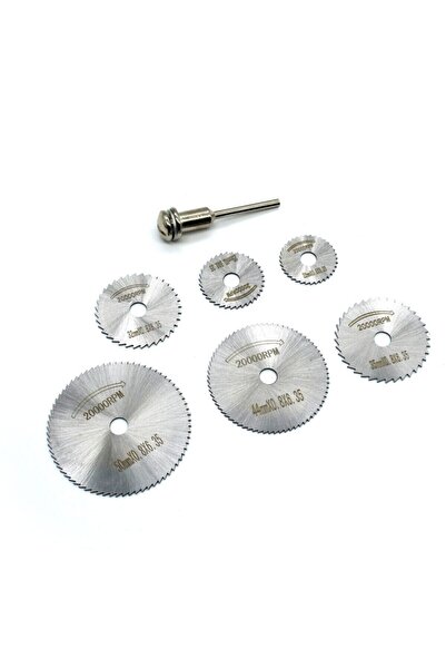 SENBANG Gravür Makinası Mini Testere Seti 8 Parça Dremel Uyumlu