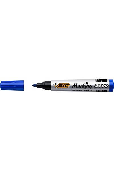 Bic Μπλε Μόνιμος Μαρκαδόρος Στρογγυλής Μύτης 2000