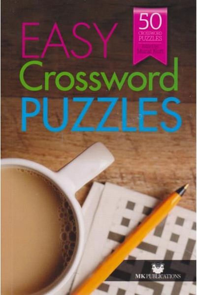 MK Publications Easy Crossword Puzzles - English Square Puzzles (Beginner Level)