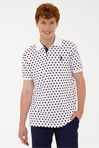 U.S. Polo Assn. White Men's T-Shirt