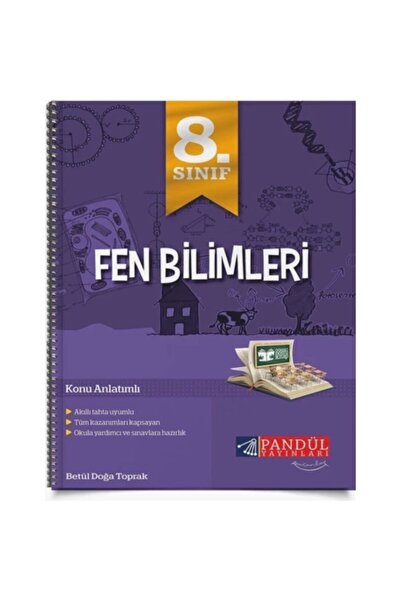 Pandül Yayınları 8.Sınıf Fen Bilimleri Defteri