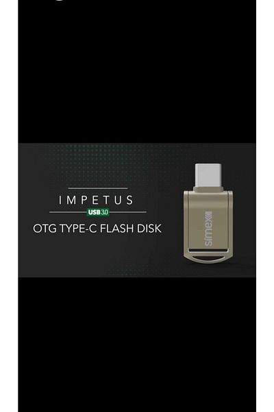 Simex Su-106 Impetus Type C رمادي 64 جيجابايت 3.0 Otg USB