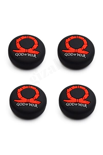 Gizala Ps5 Uyumlu Dualsense Analog Koruyucu God Of War Desenli Ps4