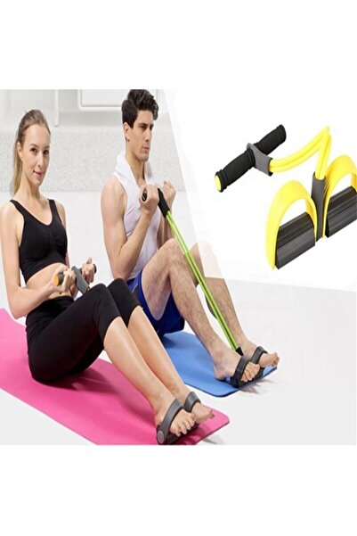 ANADOLU AVM Ayak Çekme Egzersiz Lastiği 1 Adet Kondisyon Mekik Direnç Spor Eg...