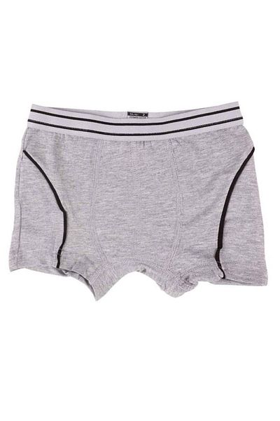 Tutku Boy's 6 Pack Grey Lycra Elastane Boxers