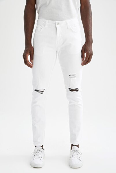 DeFacto Jeans - Weiß - Skinny