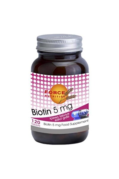Force Nutrition Biotin 5 Mg 120 Tablet