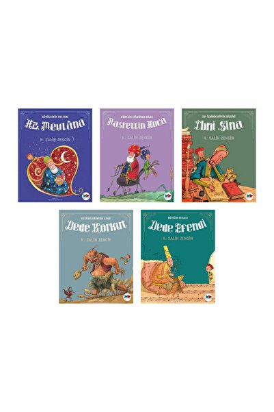 Vak Vak Yayınları Tarihi Kahramanlar Serisi - 5 Kitap - Ikinci Set