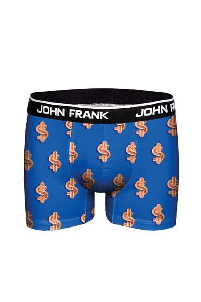 John Frank Erkek Hot Dog Desenli Boxer