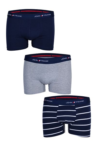John Frank Men's Triple Boxer