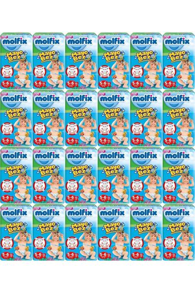 Molfix Swimming Pants (mayo Bez) Beden:5-6 (14+kg) 240 Adet