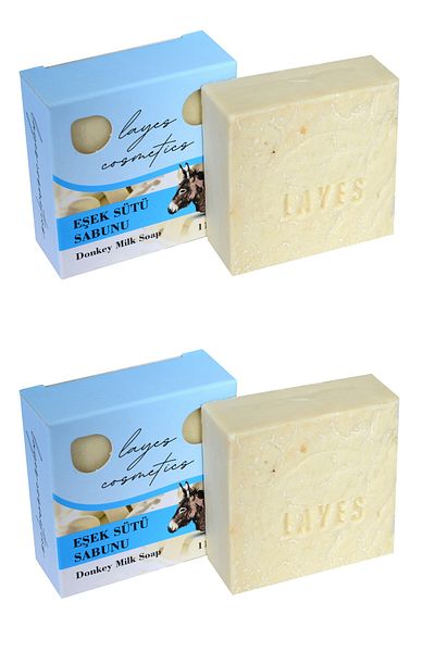 Layes Handmade Donkey Milk Soap 110 G 2 Pieces