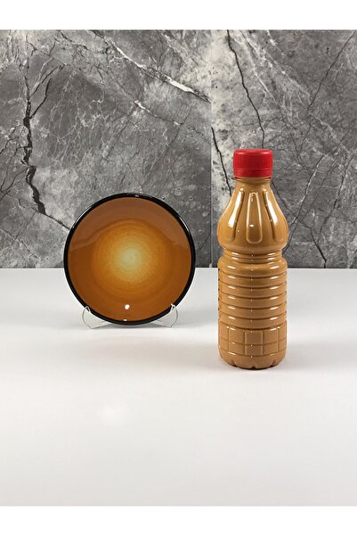 ÇiniSeramikBoyaları Bej(HARDAL) Hazır Çini Seramik Boyası 250 Cc