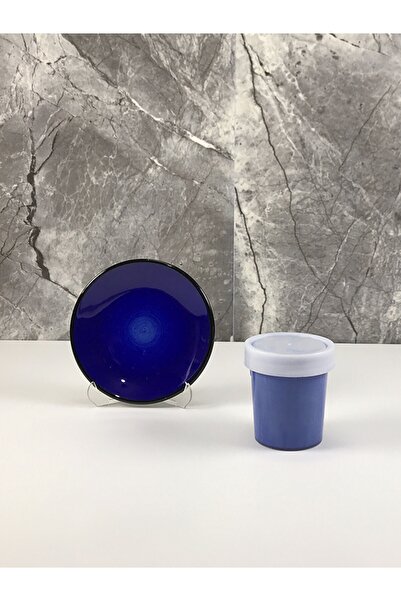 ÇiniSeramikBoyaları Mavi Kobalt Hazır Çini Seramik Boyası 100 Cc