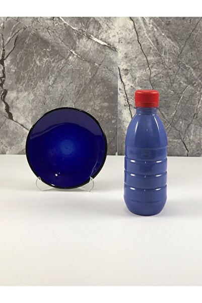ÇiniSeramikBoyaları Mavi Kobalt Hazır Çini Seramik Boyası 250 Cc