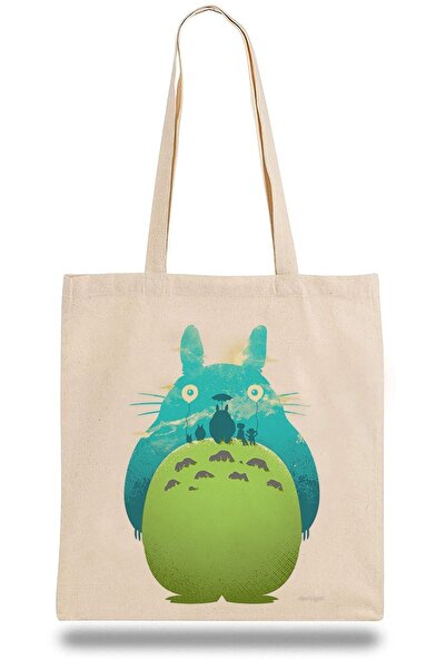 QIVI Unisex tkanina Torba Moj komšija Moj komšija Totoro