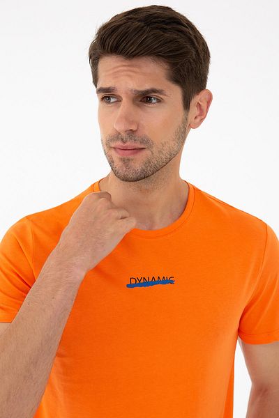 Pierre Cardin Μπλουζάκι Salmon Slim Fit Crew Neck