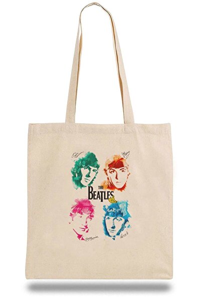 QIVI Tkanina Torba Beatles majica žuta podmornica metal rok