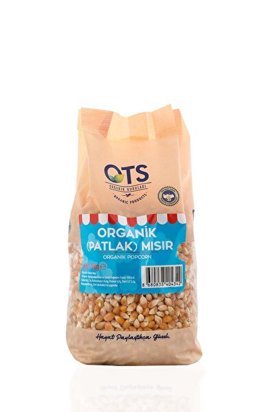 OTS Organik Organik Popcorn Patlak Mısır 750 gr
