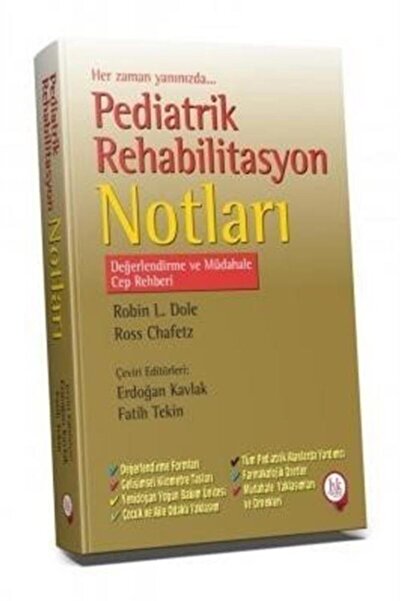 Hipokrat Kitabevi Pediatrik Rehabilitasyon Notları Değerlendirme Müdehale Cep...
