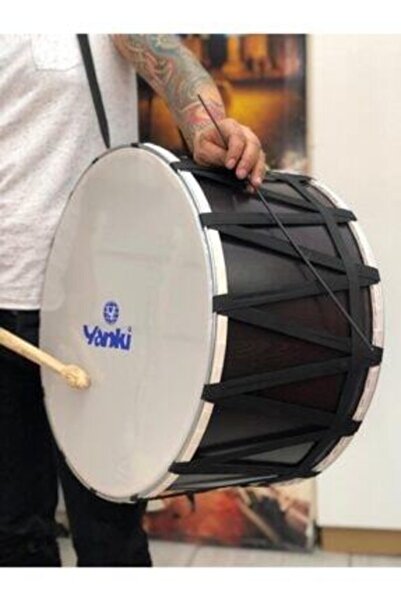 YANKI 51 Cm Kayışlı Asma Davul Folklör Davulu (tokmak Ve Çubuk Hediye)