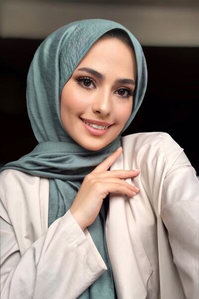 Esarp Center Women's Green Silk Voile Jazz Shawl Series 80x180 cm