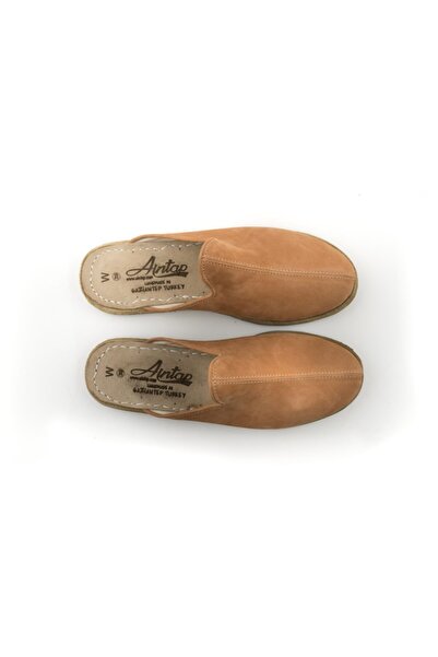 Aintap %100 Hakiki Nubuk Deri Taba Erkek Gaziantep Yemeni Terlik