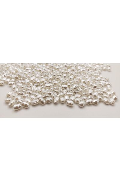 yiğit aksesuar Yamuk Pearl Formless Pearl Off White 500 Pieces