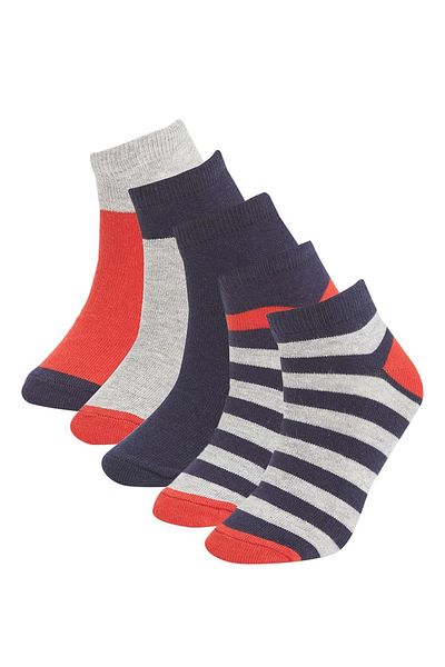 DeFacto Boy's 5-Piece Booties Socks S0425A621Au
