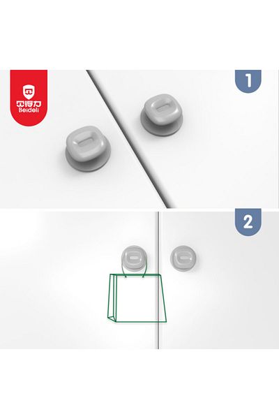 AGUBUGU BABY - Two-Way Double Door Cabinet Lock