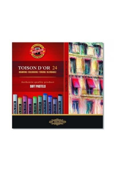Koh-i Noor Set Of Artist´s Dry Chalks Soft Sanatsal Pastel Boya 24 Renk 8514