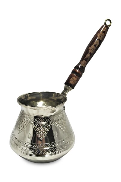 Genel Markalar Bakır Cezve Üzüm Desenli Parlak