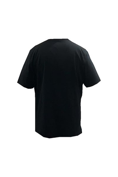 Wooppo - Large Size- V-Neck Black Men's T-Shirt