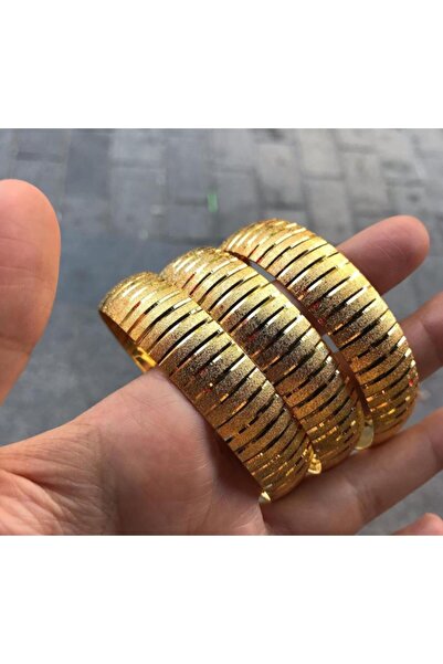 barış gold altın kaplama 22 Ayar Altın Kaplama Kadın 1,5 Cm Eninde Bilezik Modeli Adet Fiyatıdır Değişim Yoktur