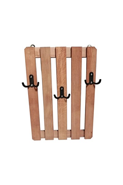 Genel Markalar Dekoratif Ahşap Askılık Antre Hol Ve Kapı Arkası Askılığı