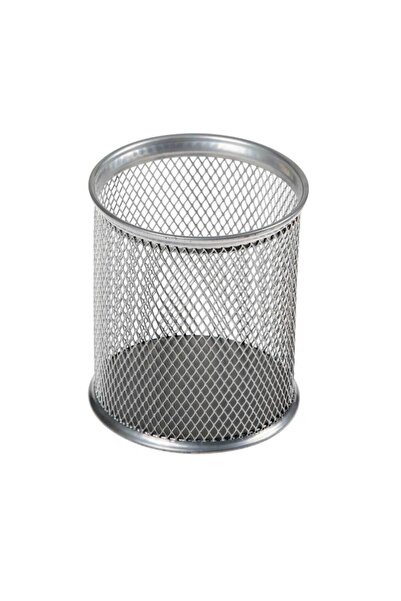 sert kırtasiye büro malzemeleri Metal Perore Kalemlik Gri