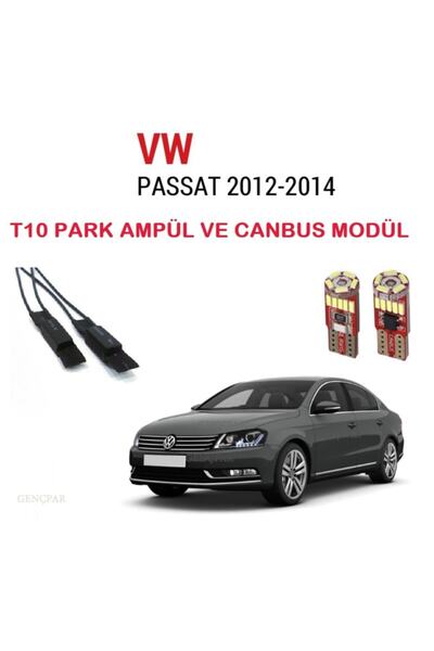 GPR AUTO PARTS Volkswagen Passat B7 T10 Plaka Led Lambası Ve Canbus Modülü