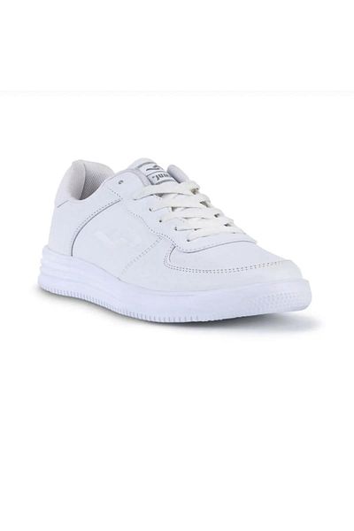 Jump Tenis alb cu șireturi pentru femei